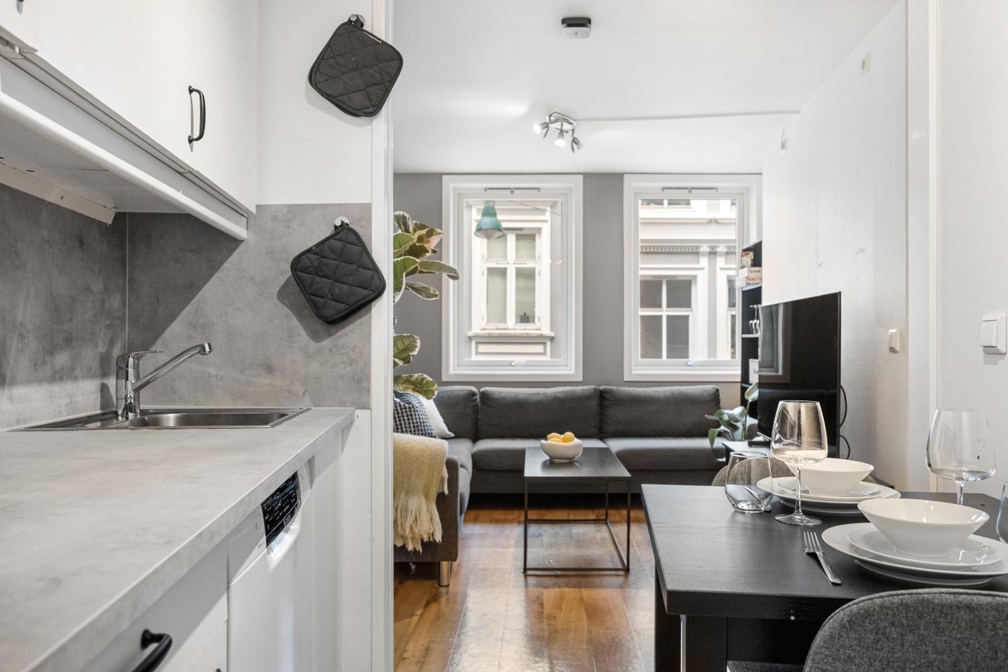 Апартаменти Family Friendly 3Br - Quiet Area - Behind Bryggen Берген Екстер'єр фото